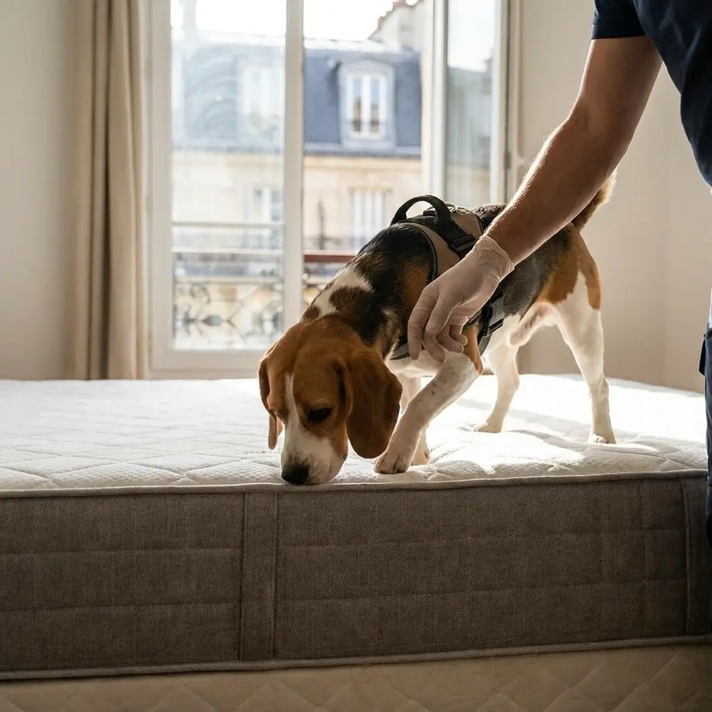 Détection canine punaise de lit Ermont (95120)