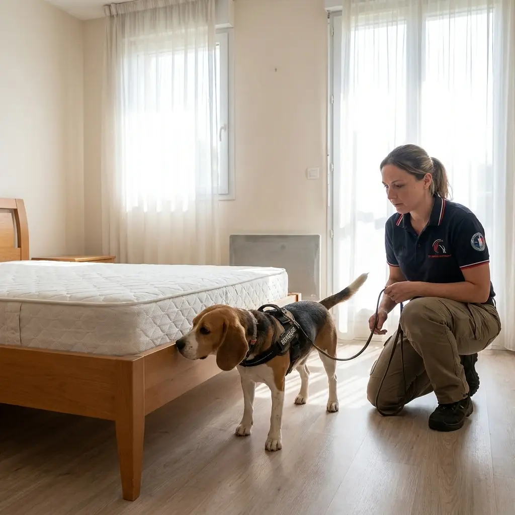 Détection canine punaise de lit Le Plessis-Bouchard (95130)