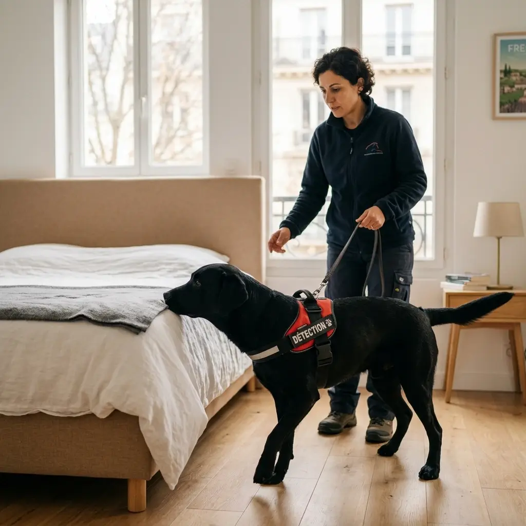 Détection canine punaise de lit Montmorency (95160)