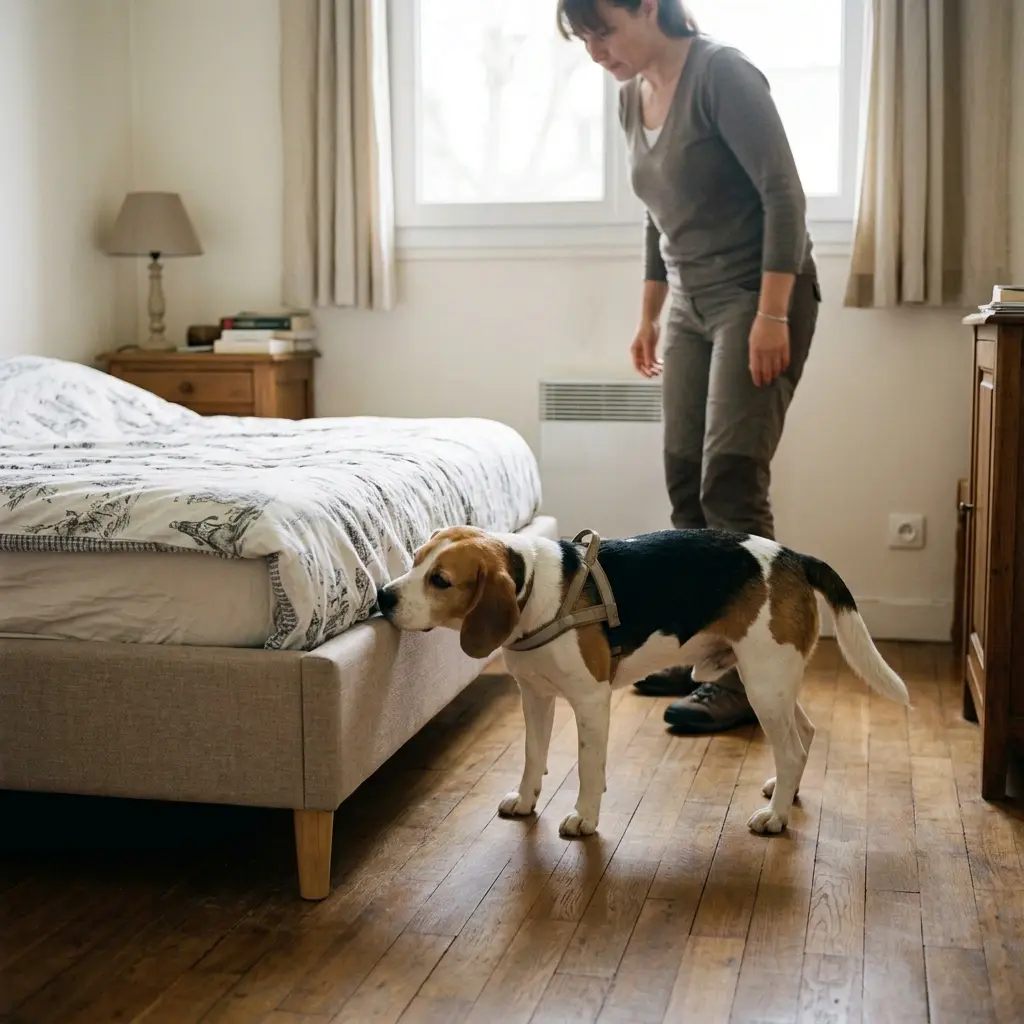 Comment se déroule la détection canine à Deuil‑la‑Barre