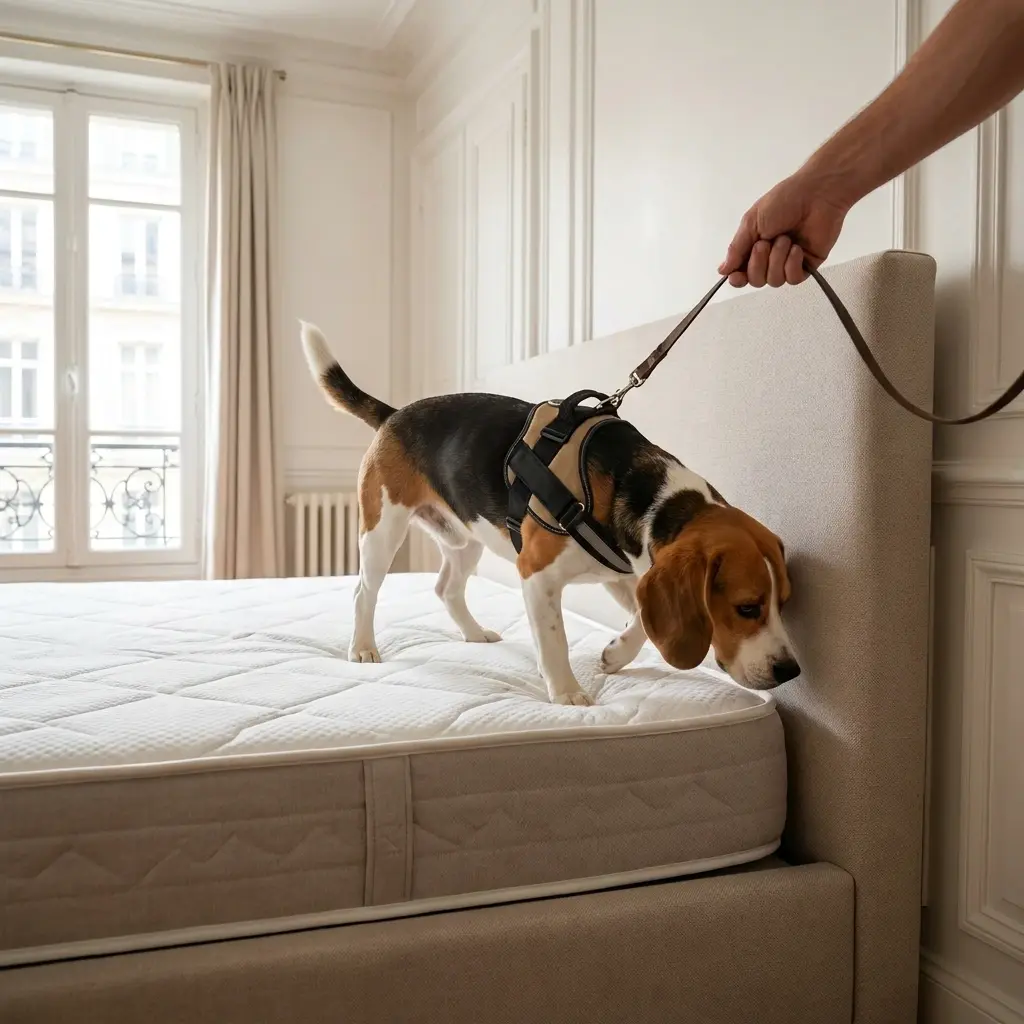 Comment se déroule la détection canine à Goussainville ?