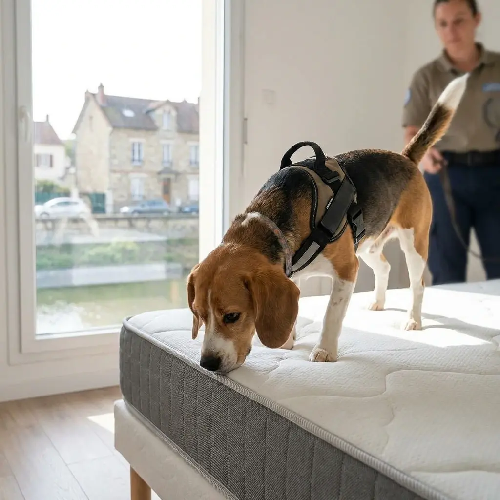 Détection canine punaise de lit Herblay-sur-Seine (95220)