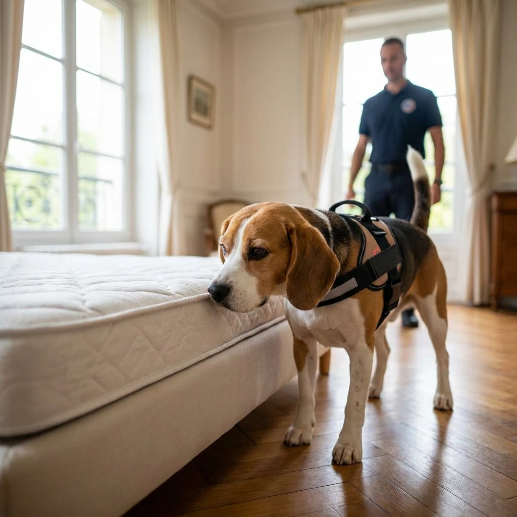 Détection canine punaise de lit Beaumont-sur-Oise (95260)