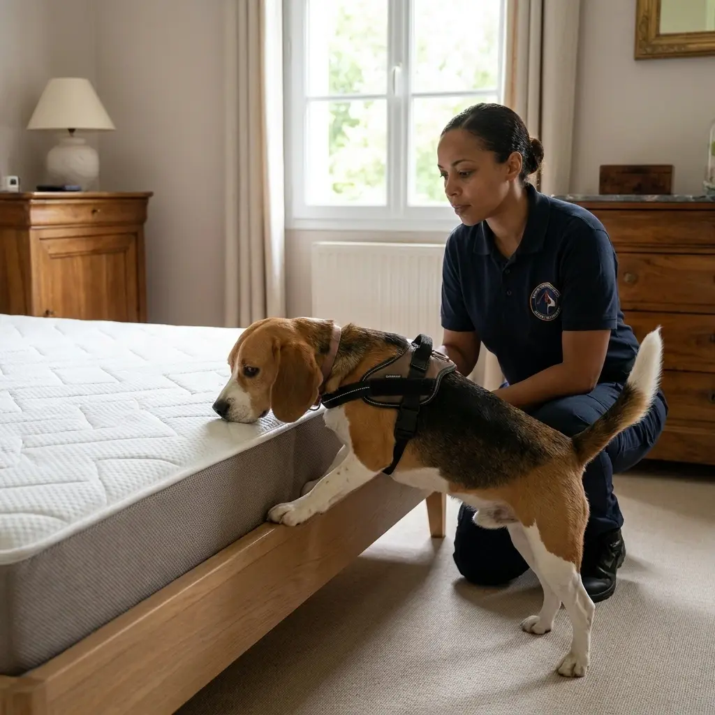 Besoin d'une détection canine rapide à Chaumontel ?