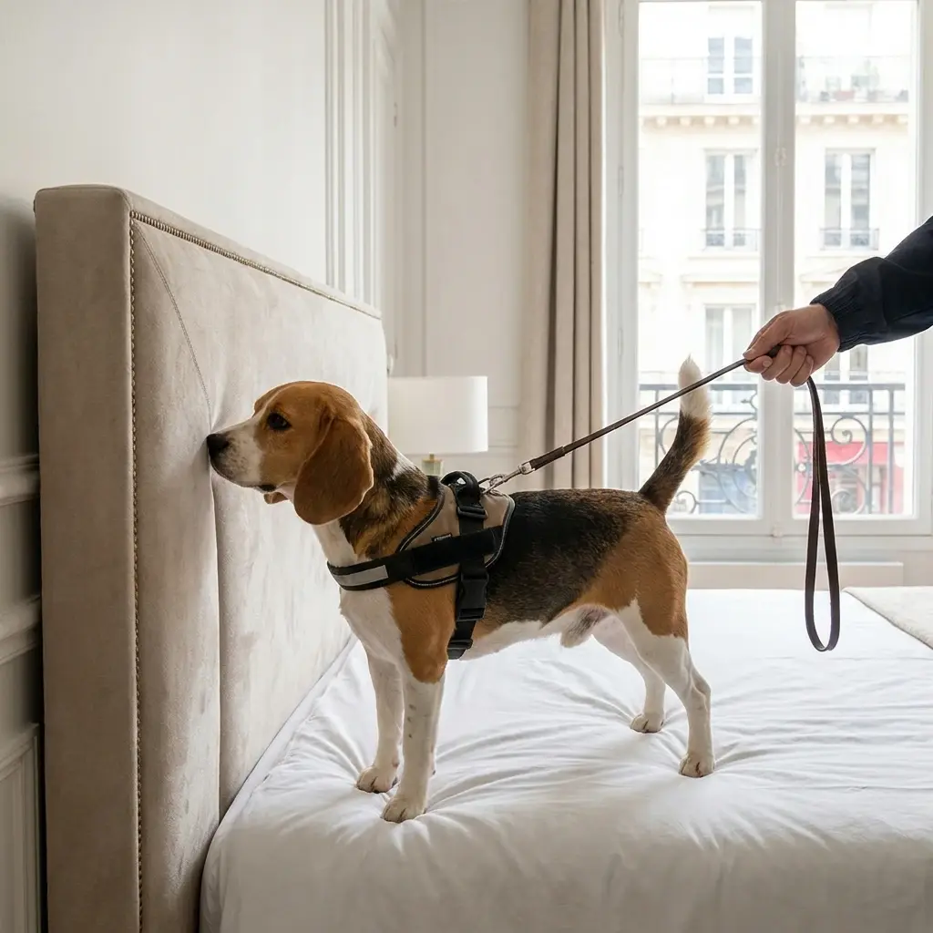 Les gestes essentiels avant la venue du chien expert