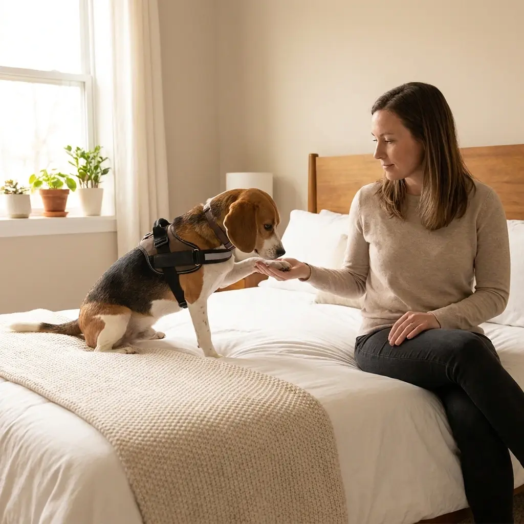 Comment se déroule la détection canine à Jouy-le-Moutier ?