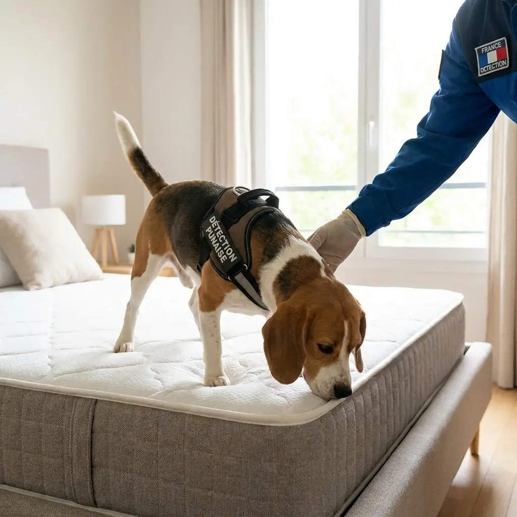 Détection canine punaise de lit Jouy-le-Moutier (95280)