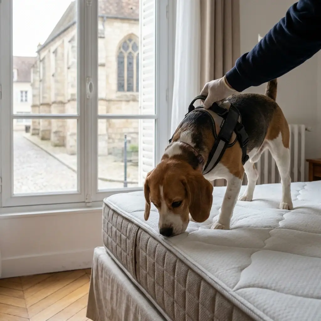 Comment se déroule la détection canine à L'Isle-Adam ?
