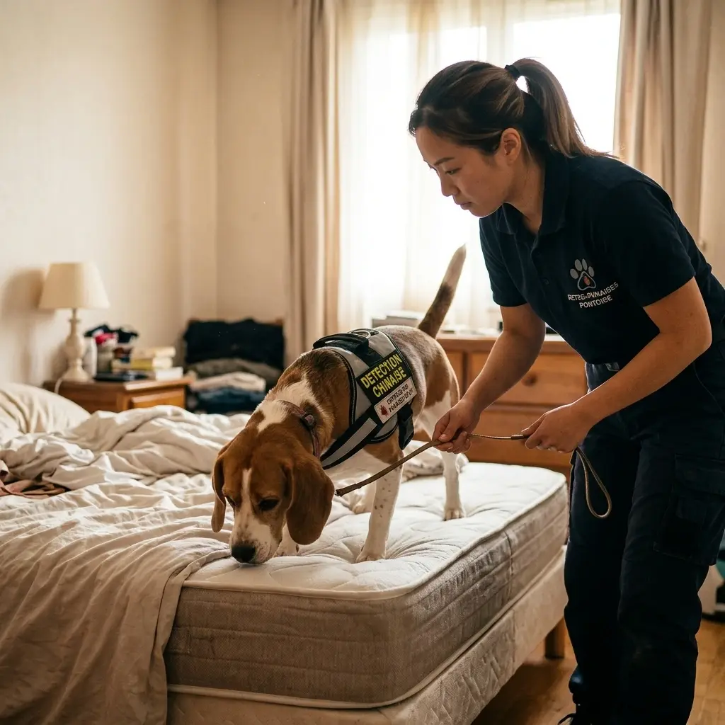 Détection canine punaise de lit Pontoise (95300)