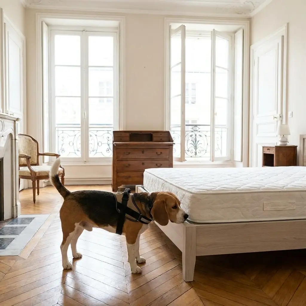 Détection canine punaise de lit Saint-Ouen-l'Aumône (95310)