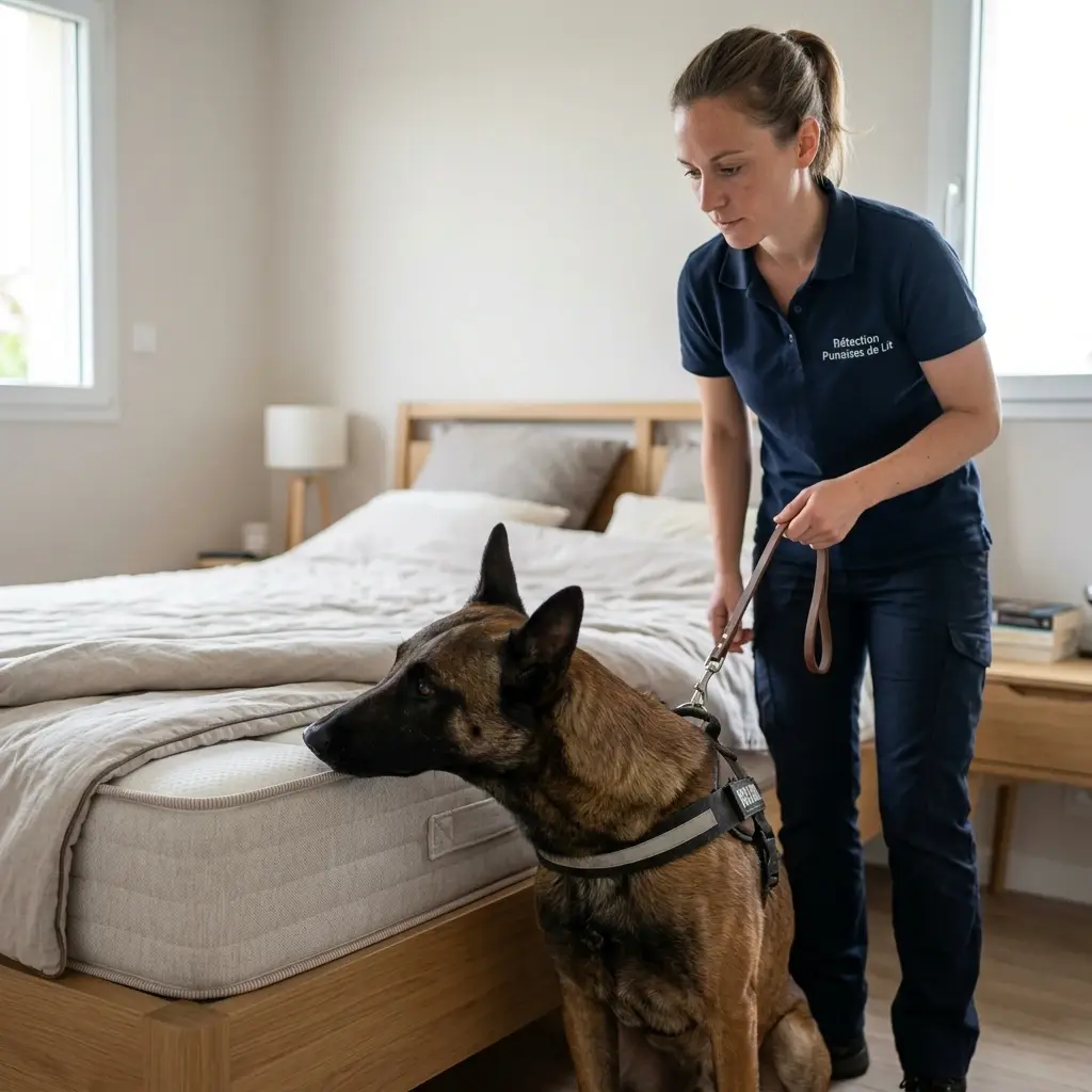 Comment se déroule la détection canine à Saint-Leu-la-Forêt ?