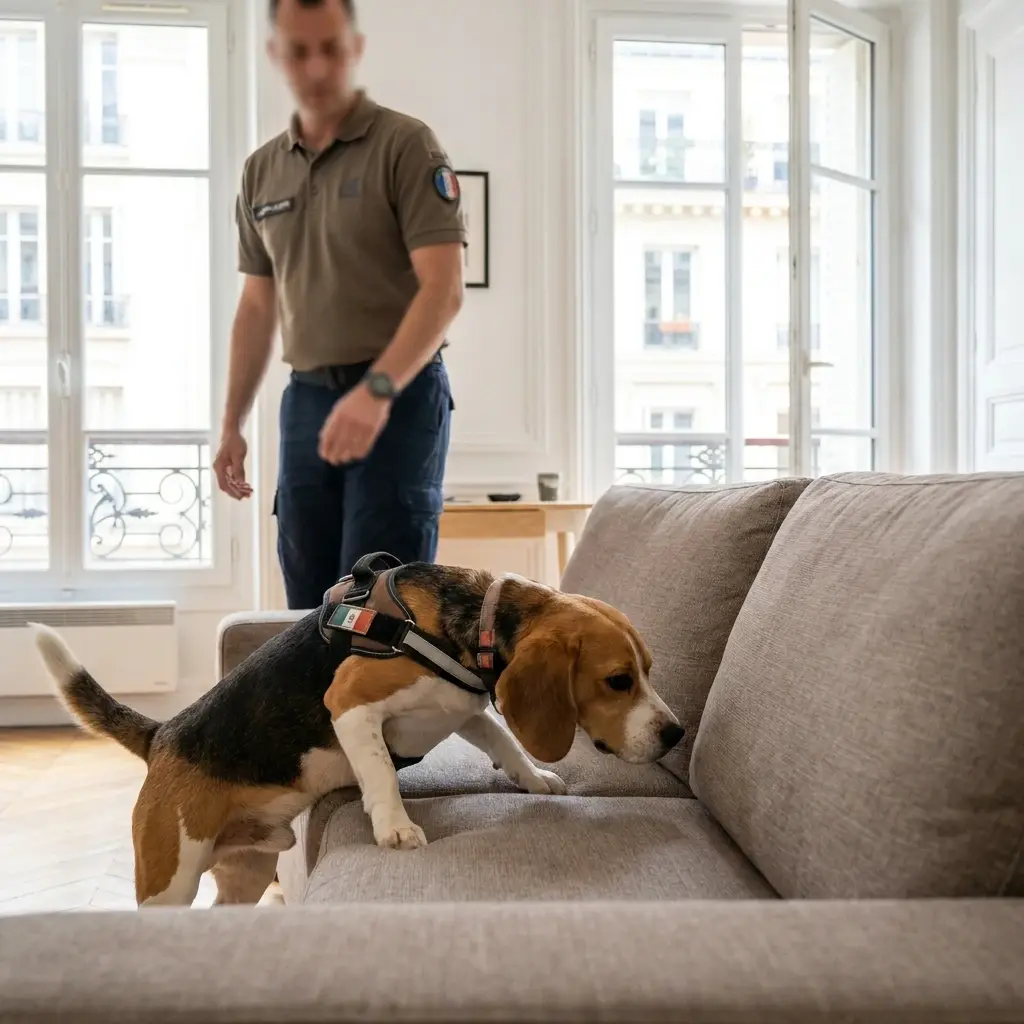 Comment fonctionne la recherche canine sur le terrain ?