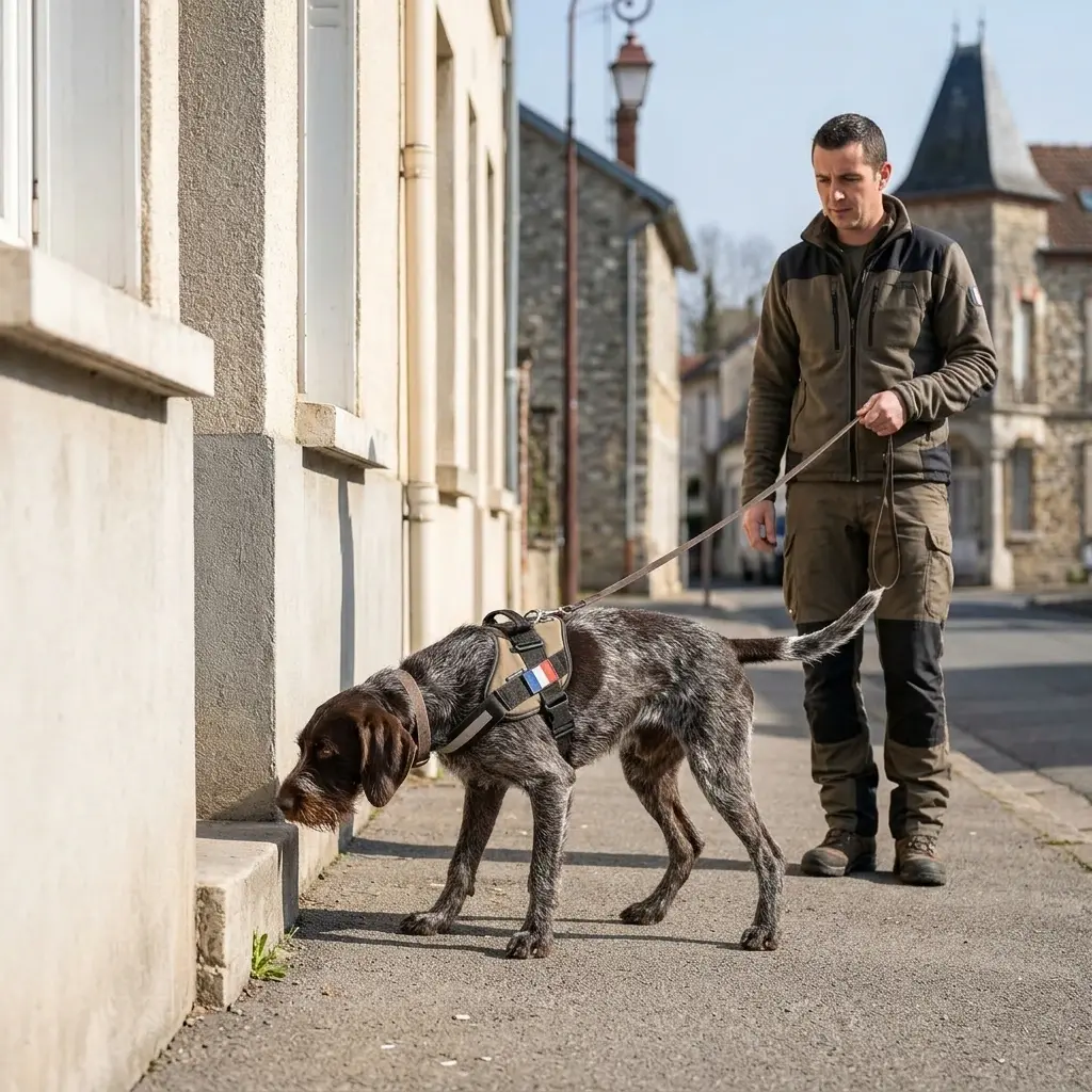 Comment fonctionne la recherche canine sur le terrain ?