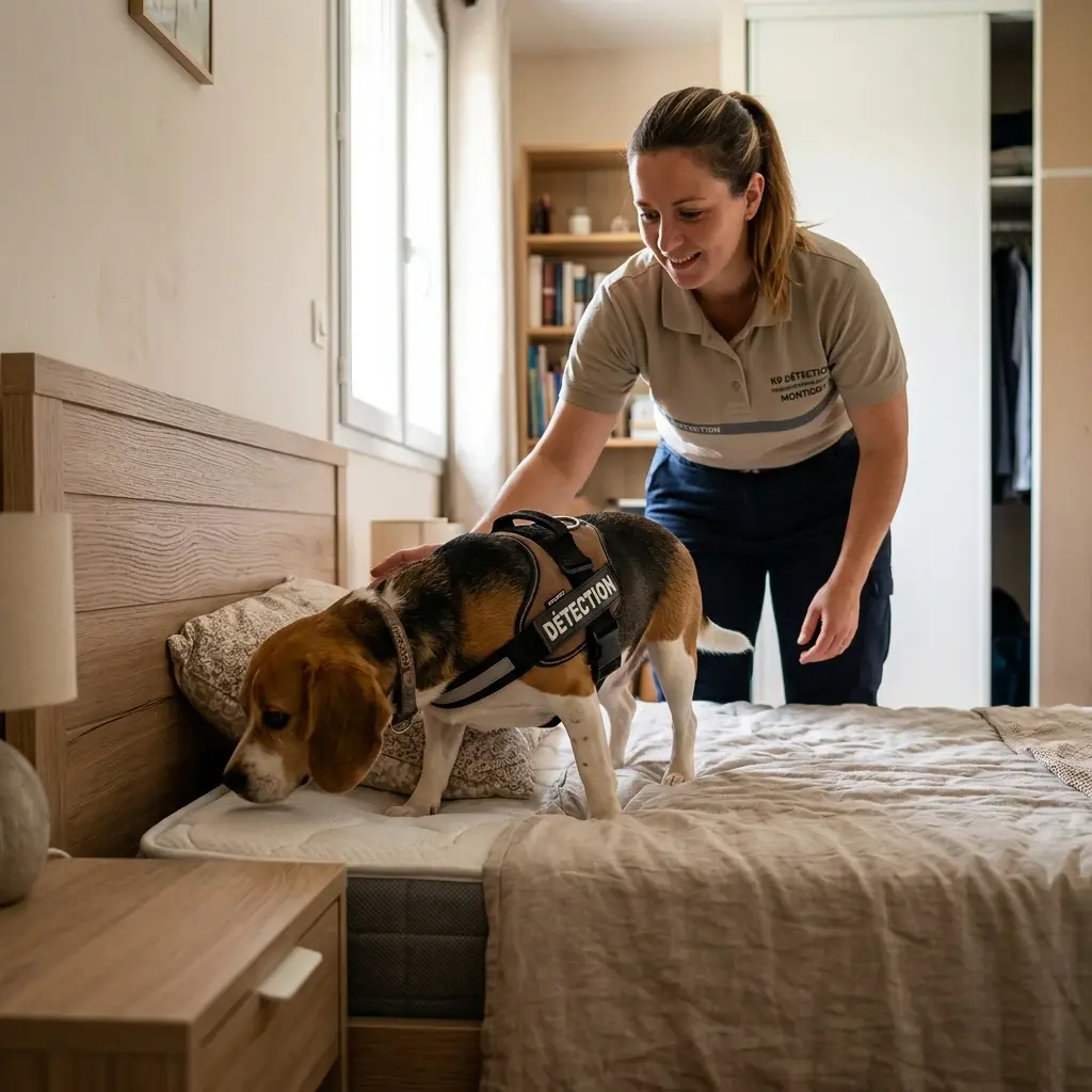 Comment fonctionne la recherche canine sur le terrain