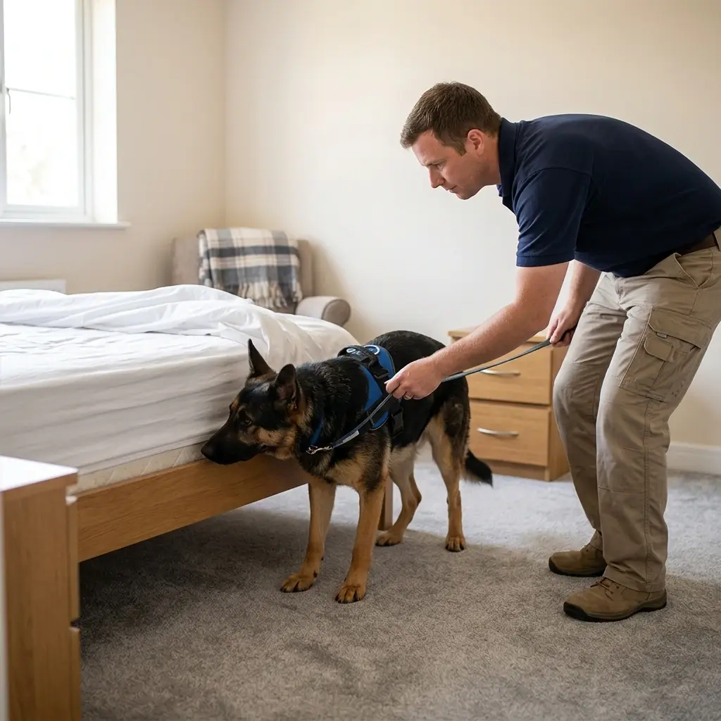 Détection canine punaise de lit Louvres (95380)