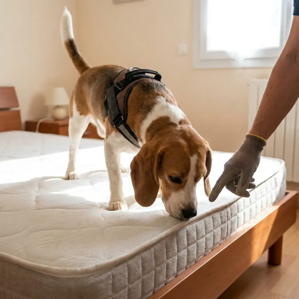 Comment fonctionne la recherche canine sur le terrain ?