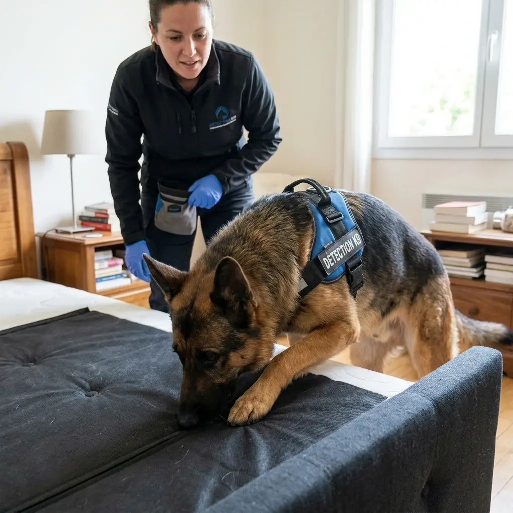 Détection canine punaise de lit Saint-Prix (95390)
