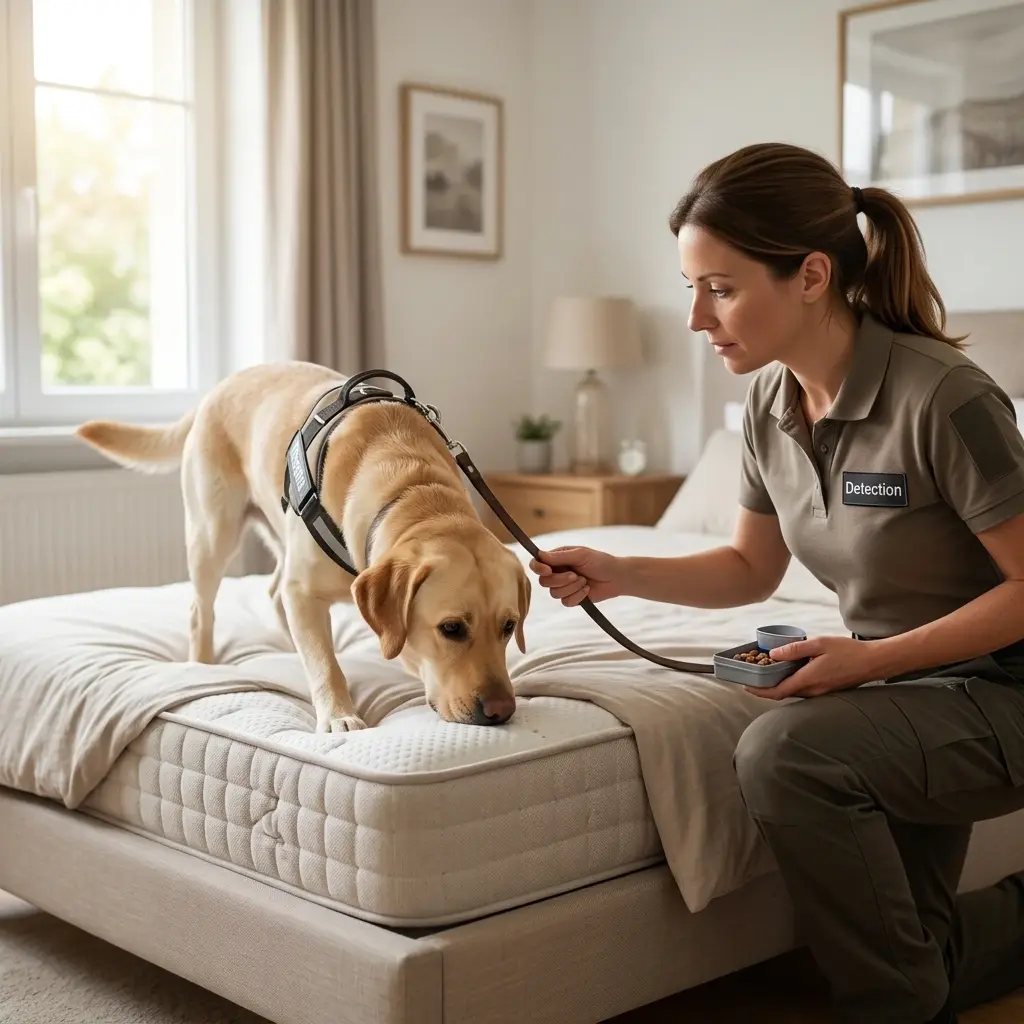 Détection canine punaise de lit Groslay (95410)