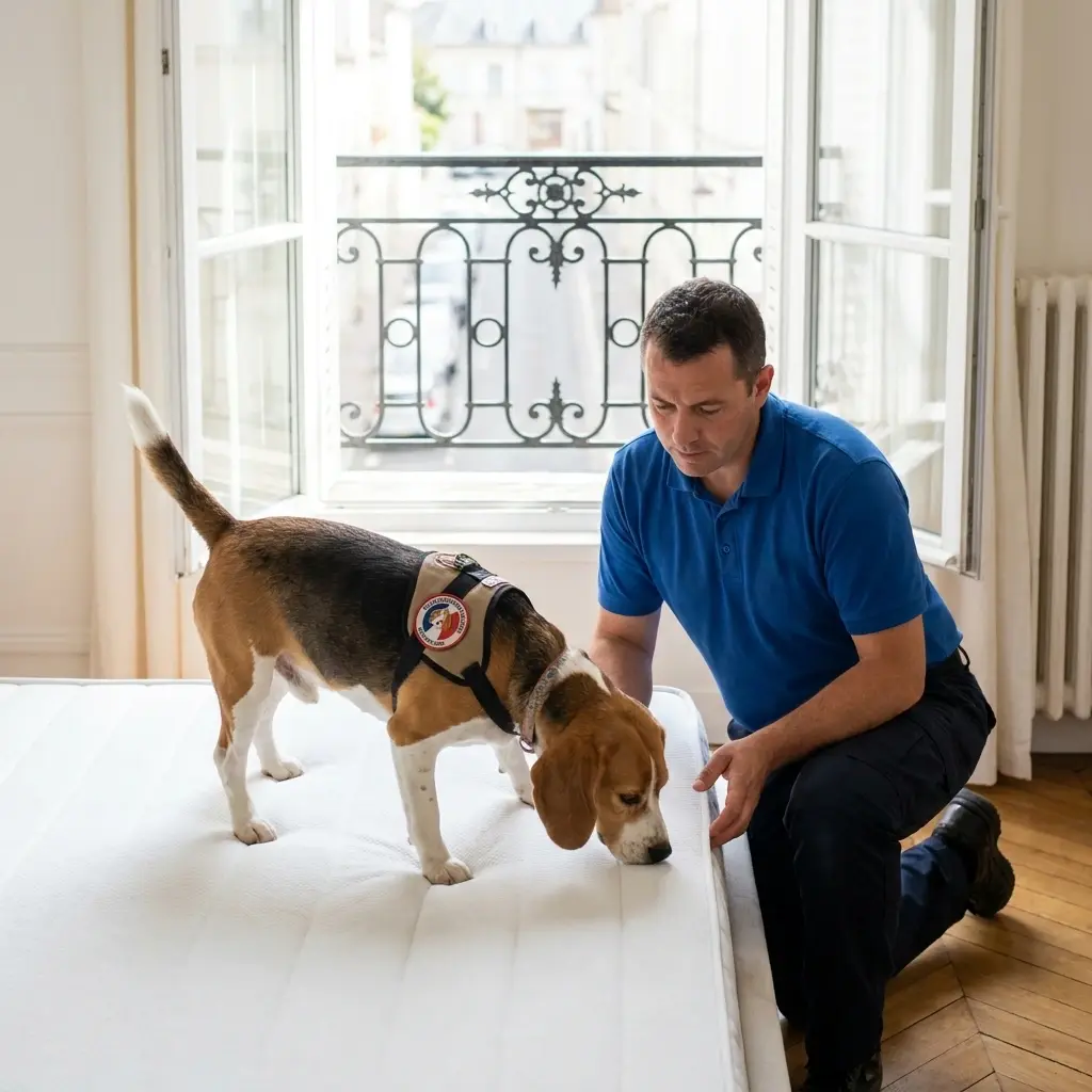 Une stratégie de repérage basée sur l'odorat canin