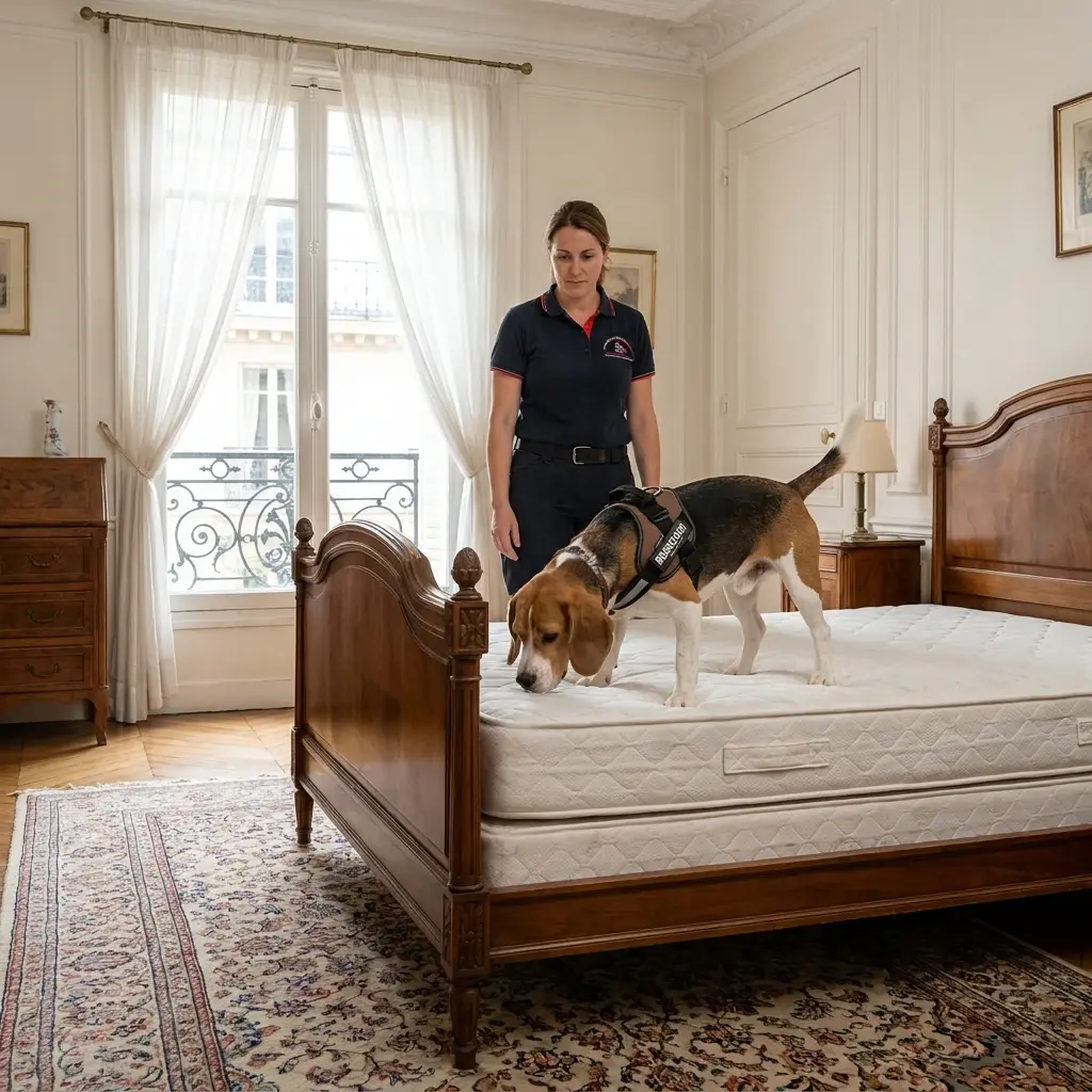 Détection canine punaise de lit Saint-Witz (95470)