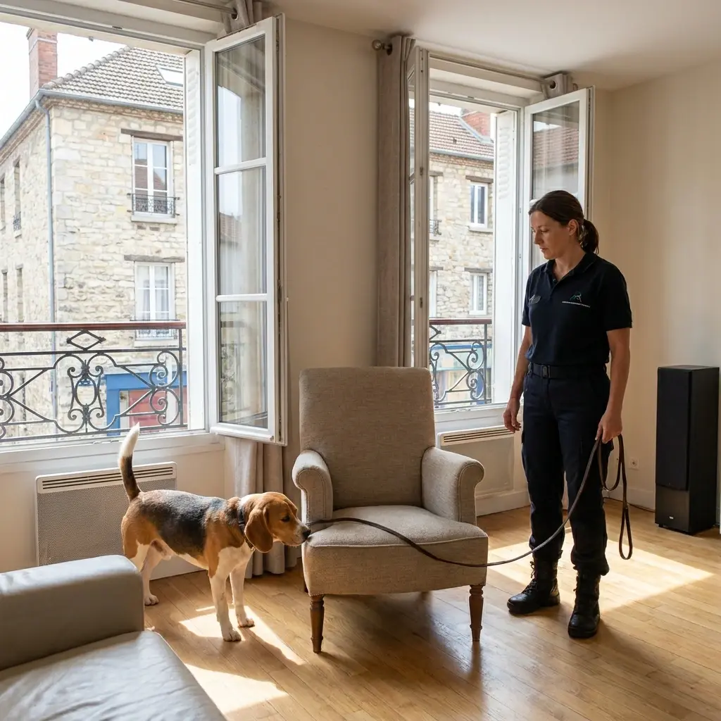 Pourquoi choisir notre détection canine à Survilliers ?