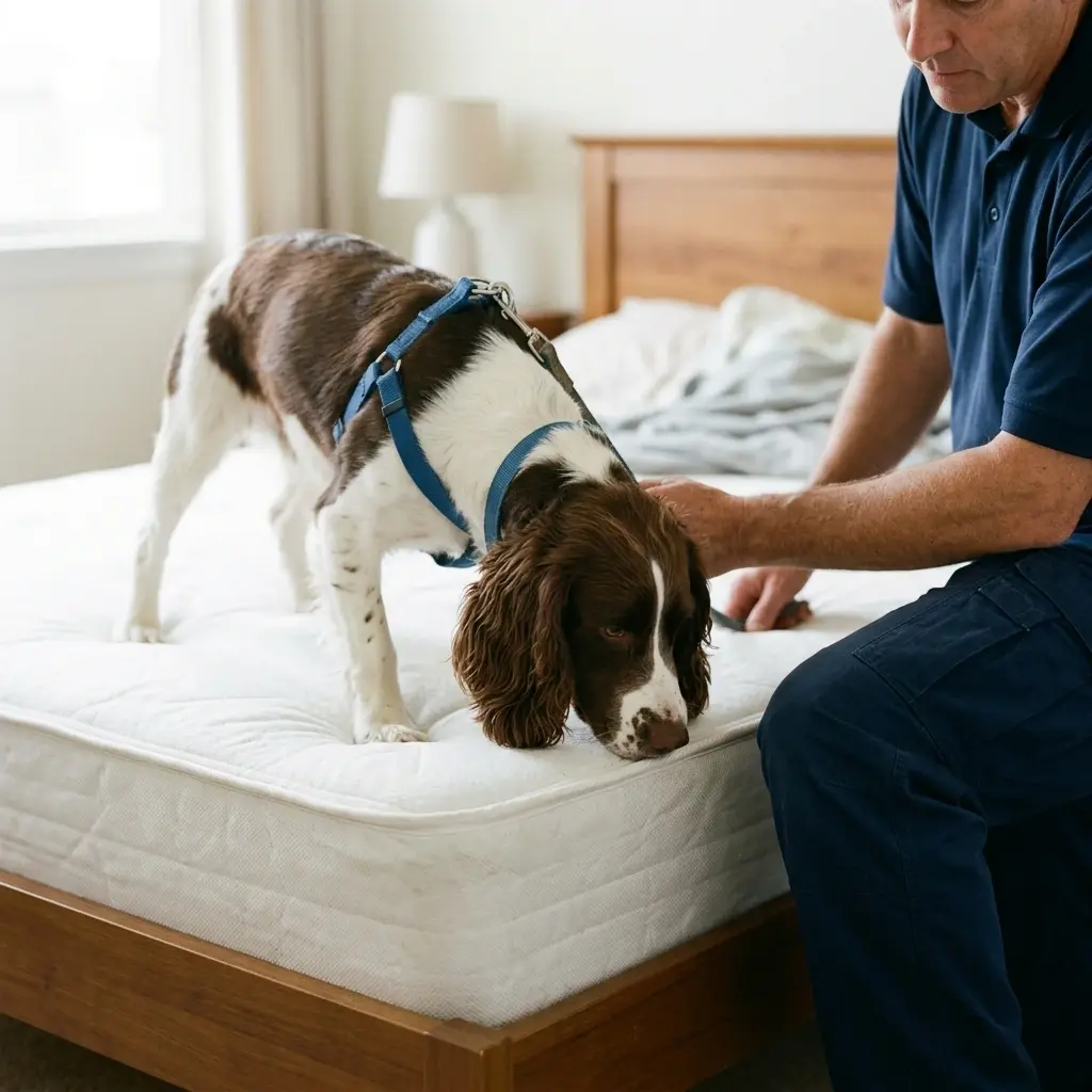 Comment se déroule la détection canine à Vémars ?