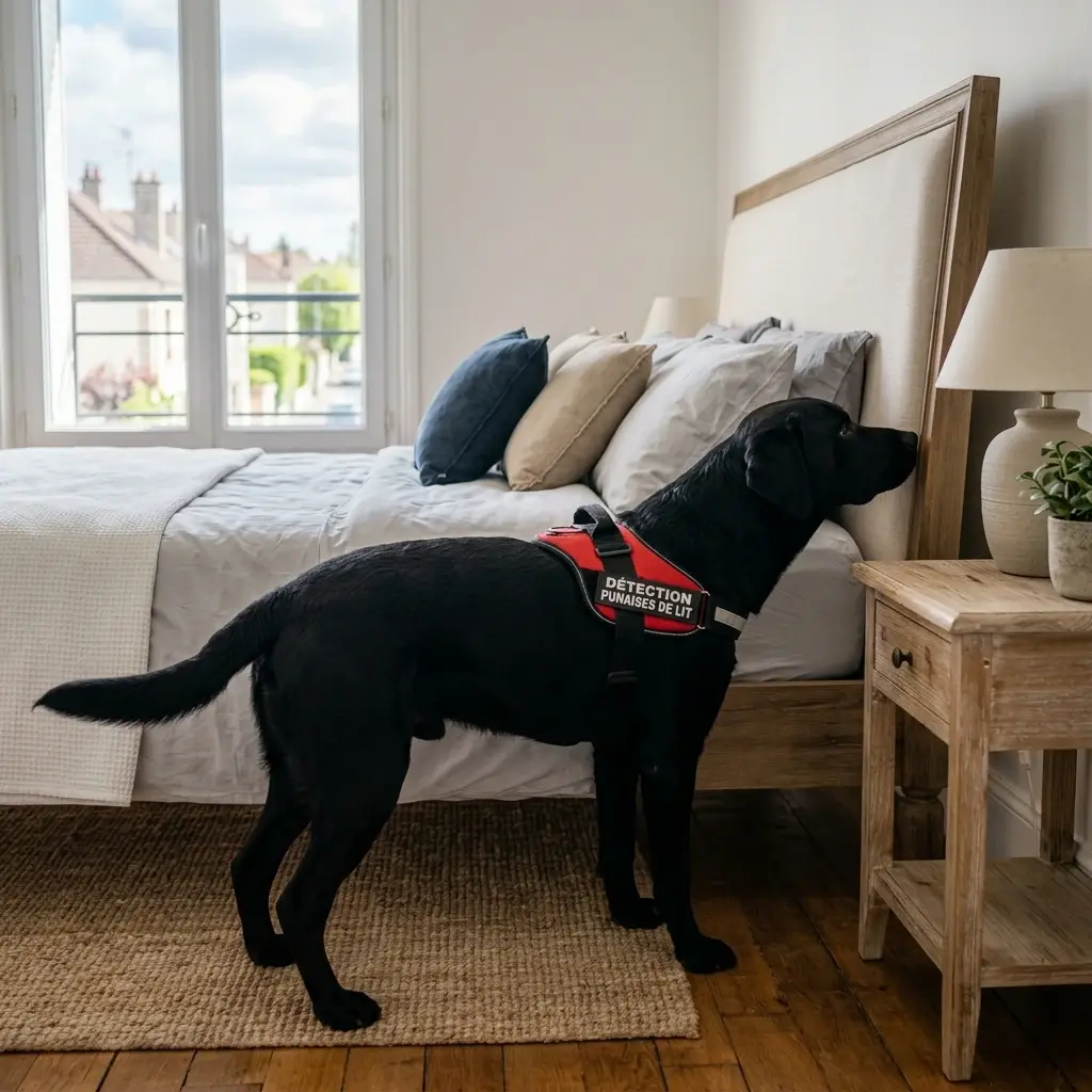 Pourquoi nous choisir pour la détection canine punaise de lit à Vauréal