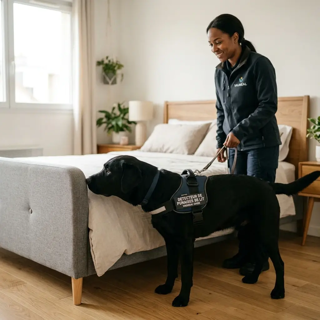 Détection canine punaise de lit Vauréal (95490)