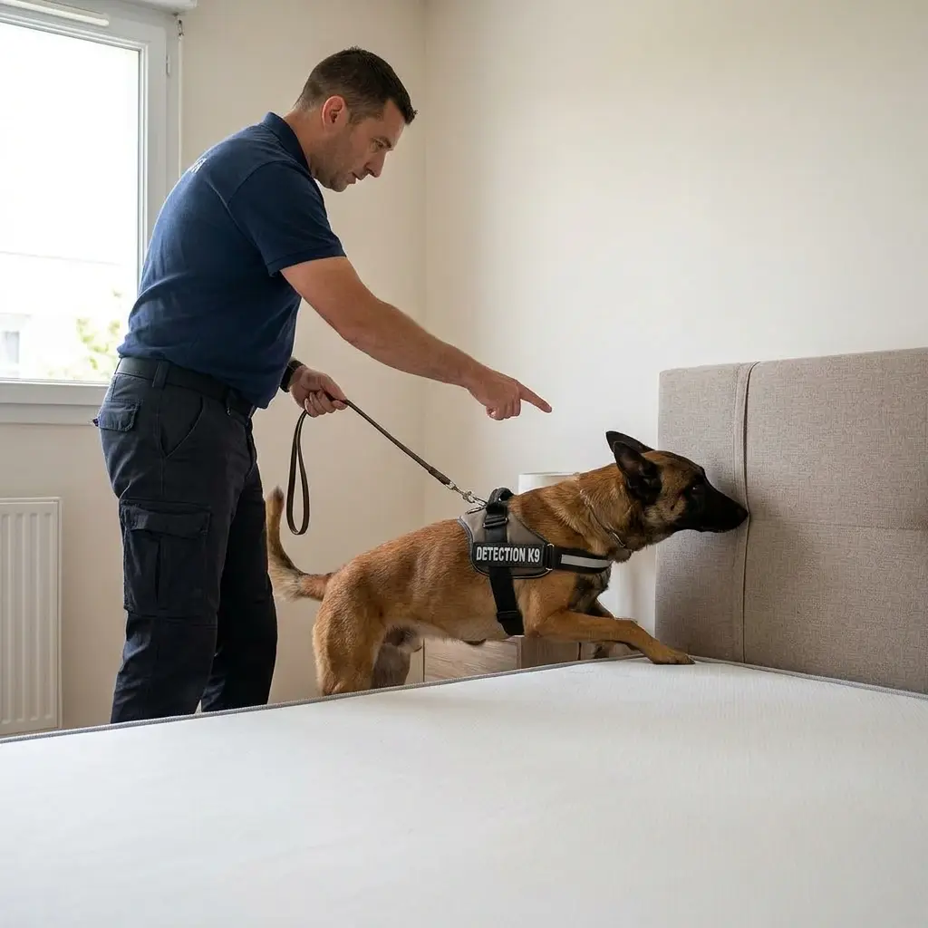 Détection canine punaise de lit Gonesse (95500)