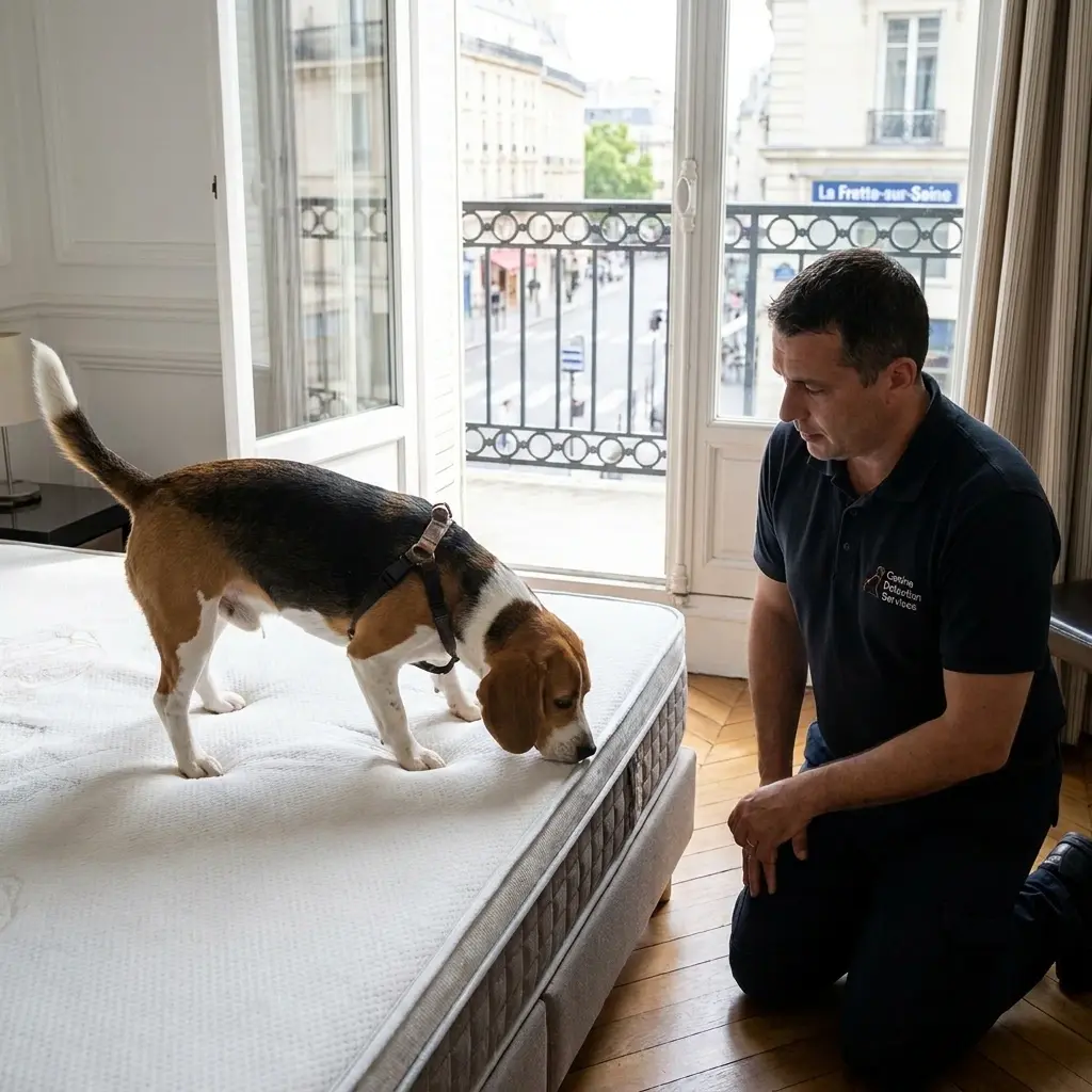 Détection canine punaise de lit La Frette-sur-Seine (95530)