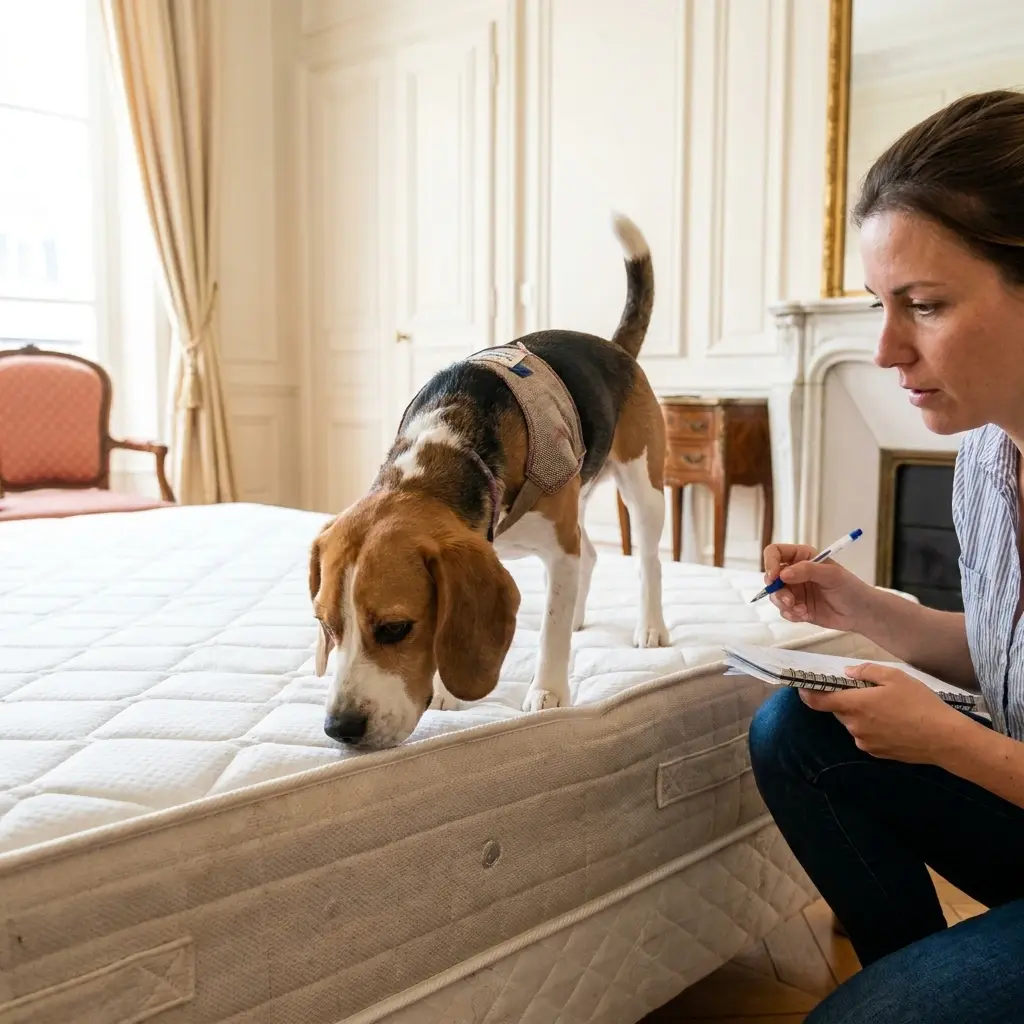 Comment fonctionne la recherche canine sur le terrain ?