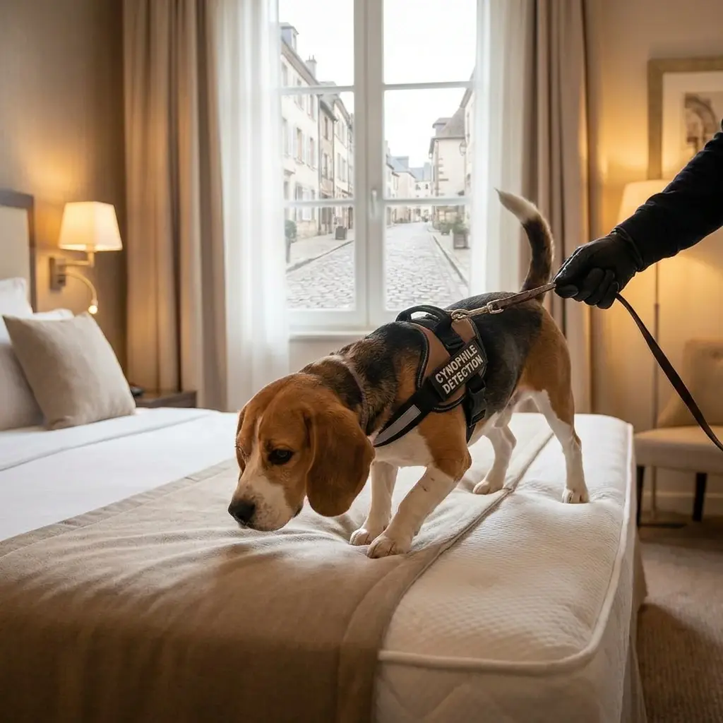 Détection canine punaise de lit Méry-sur-Oise (95540)