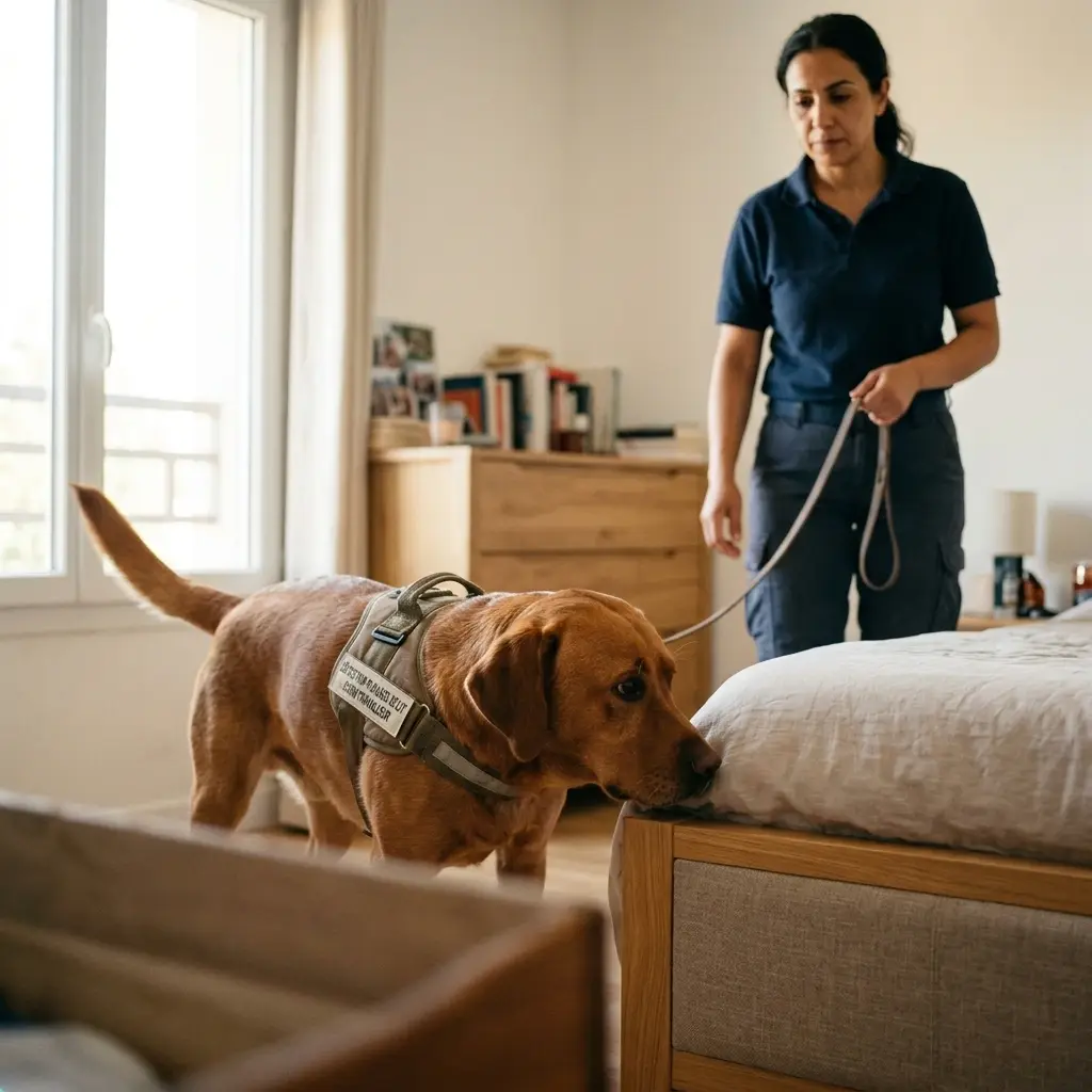 Détection canine punaise de lit Bessancourt (95550)