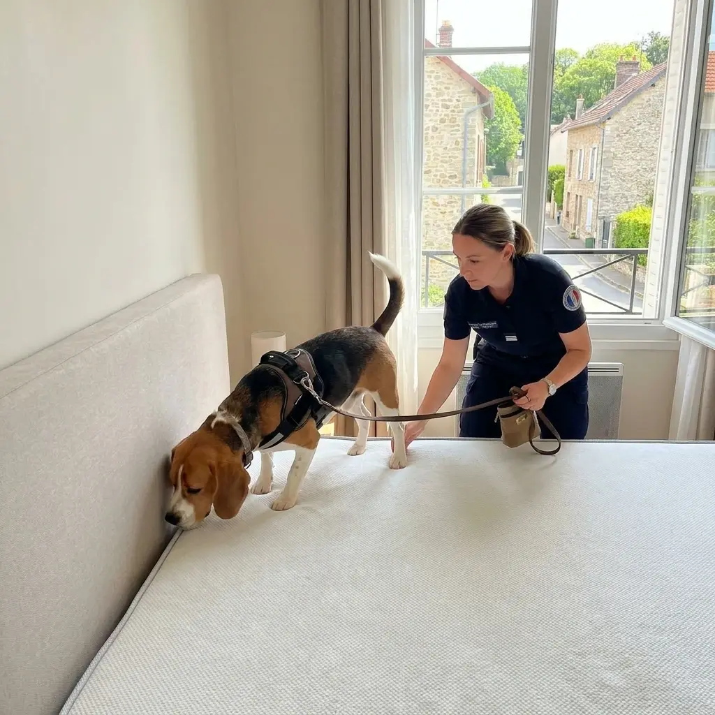 Détection canine punaise de lit Bouffémont (95570)