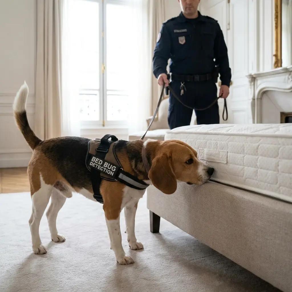 Détection canine punaise de lit Margency (95580)