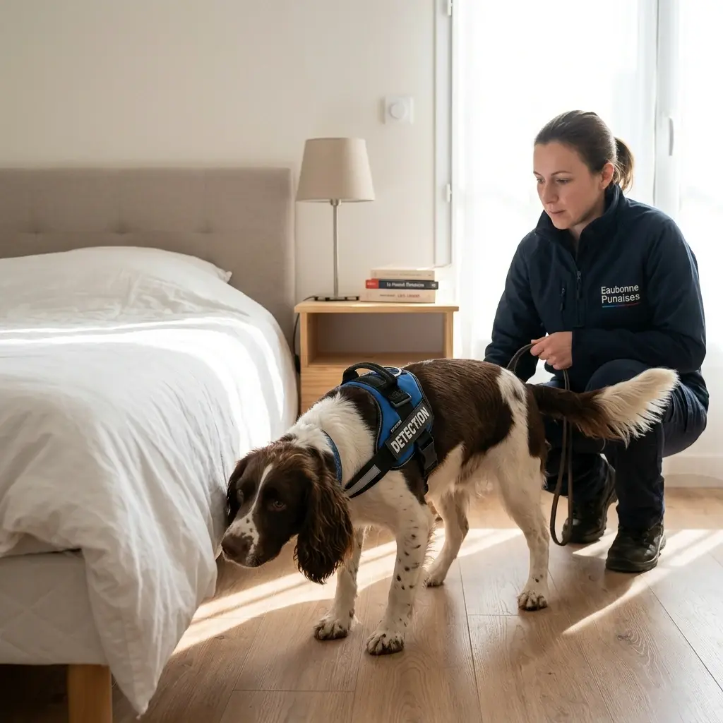 Comment se déroule la recherche canine à Eaubonne ?