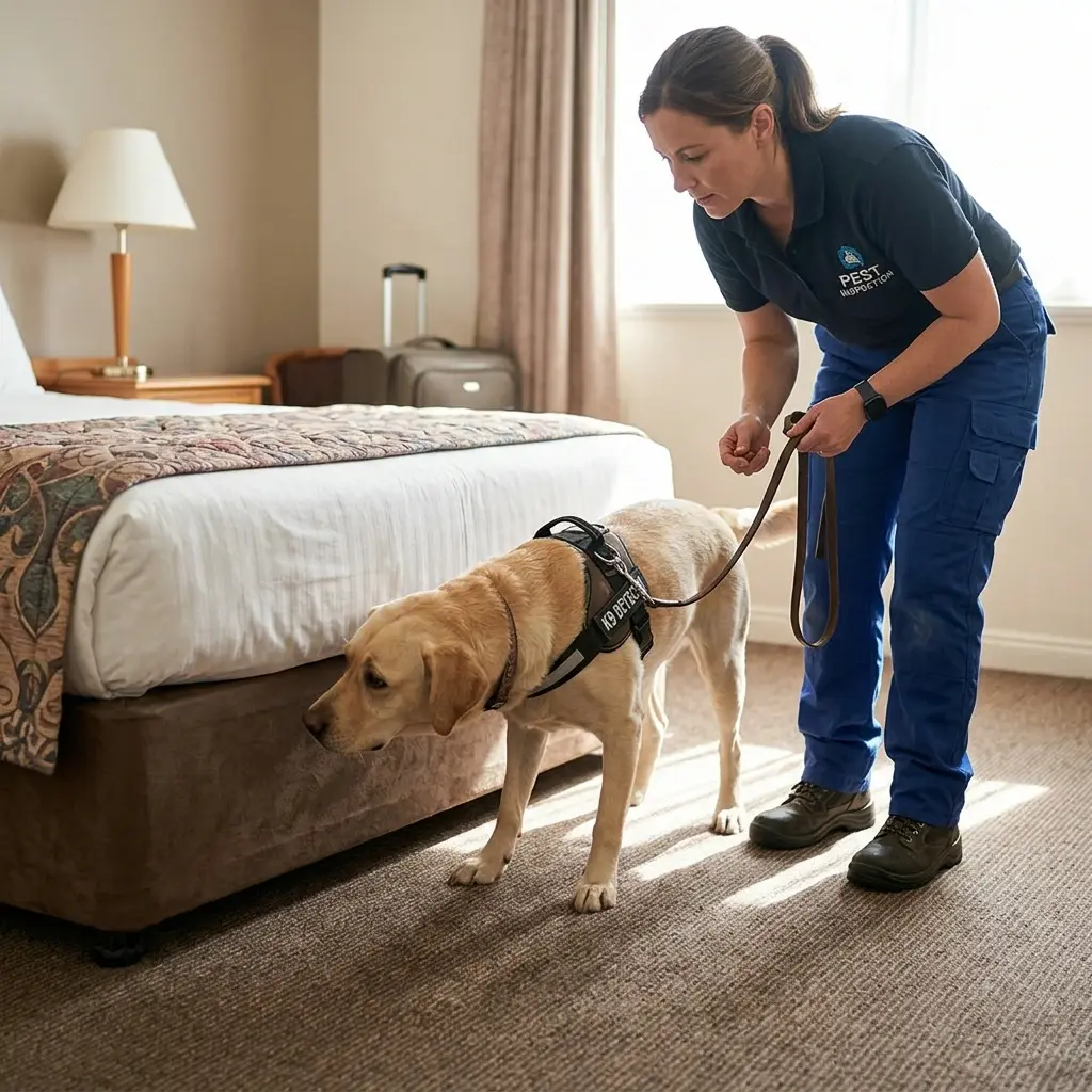 Détection canine punaise de lit Marines (95640)