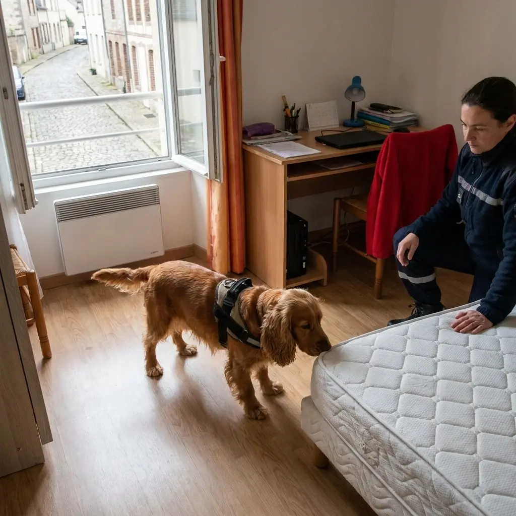 Comment se déroule la détection canine à Boissy-l'Aillerie ?