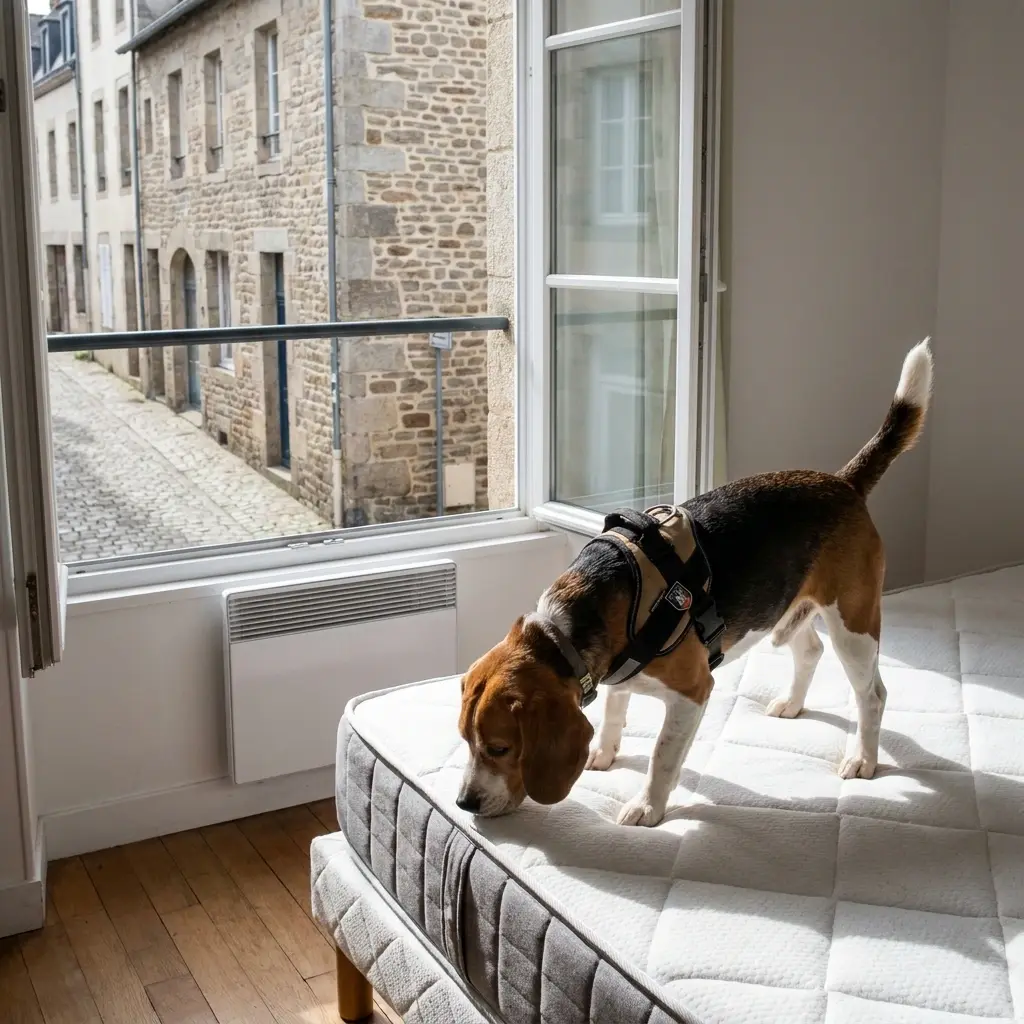 Détection canine punaise de lit Boissy-l'Aillerie (95650)