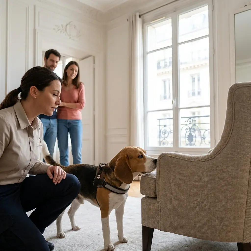Besoin d'un chien détecteur à Roissy-en-France ?