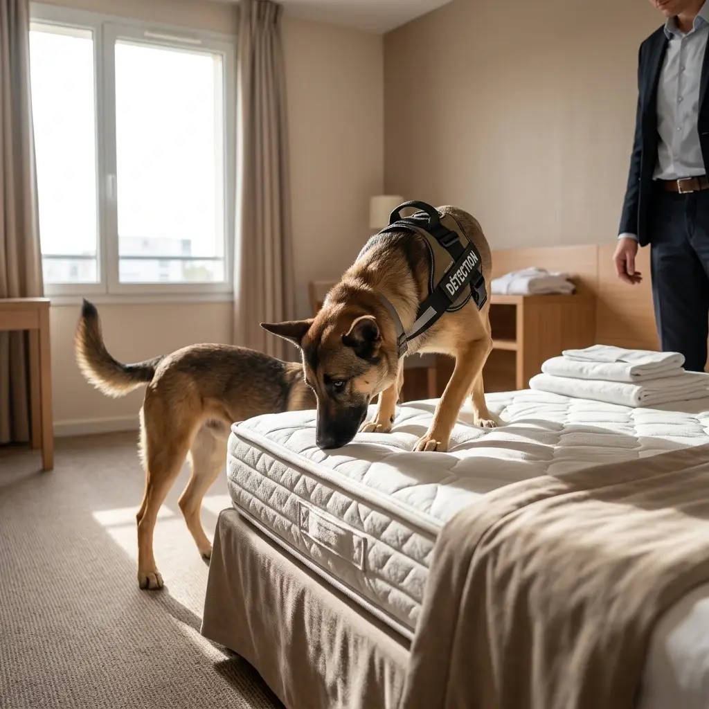 Détection canine punaise de lit Roissy-en-France (95700)