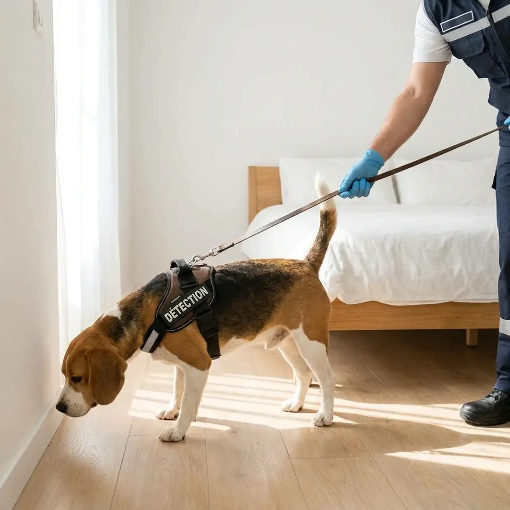Comment fonctionne notre recherche canine sur place ?