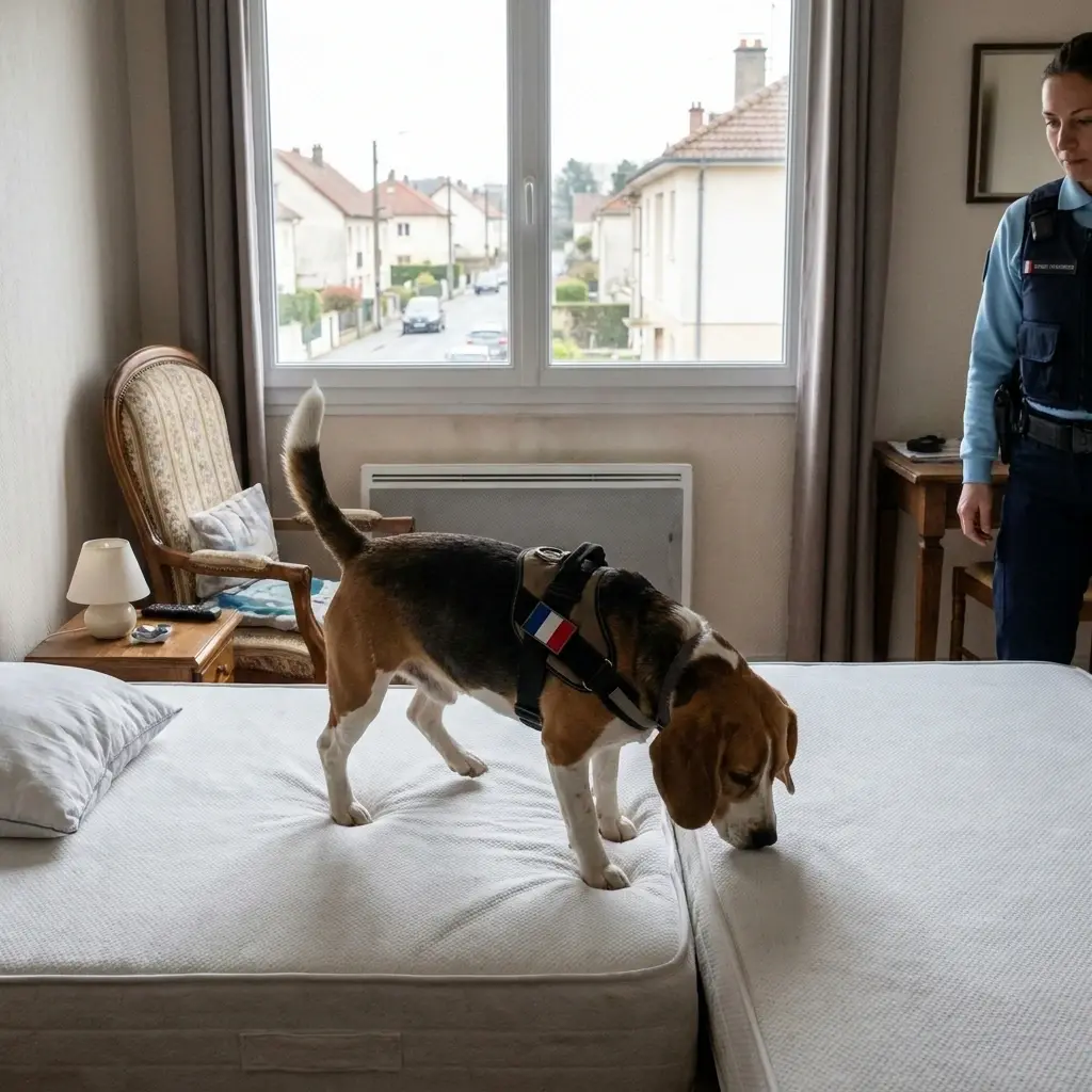 Détection canine punaise de lit Courdimanche (95800)