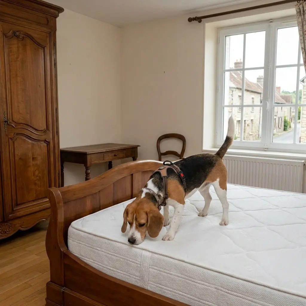 Détection canine punaise de lit Bruyères-sur-Oise (95820)