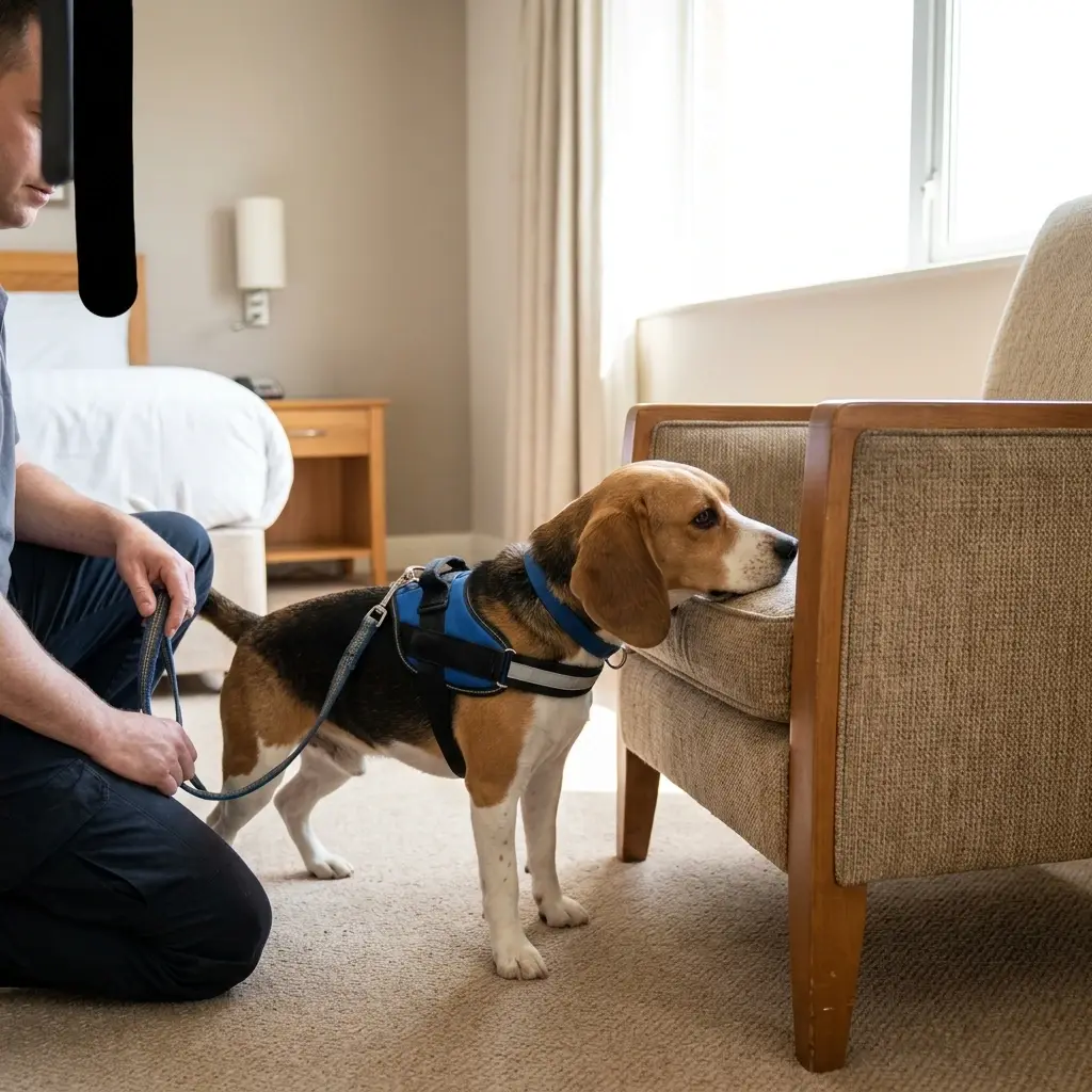 Détection canine punaise de lit Enghien-les-Bains (95880)