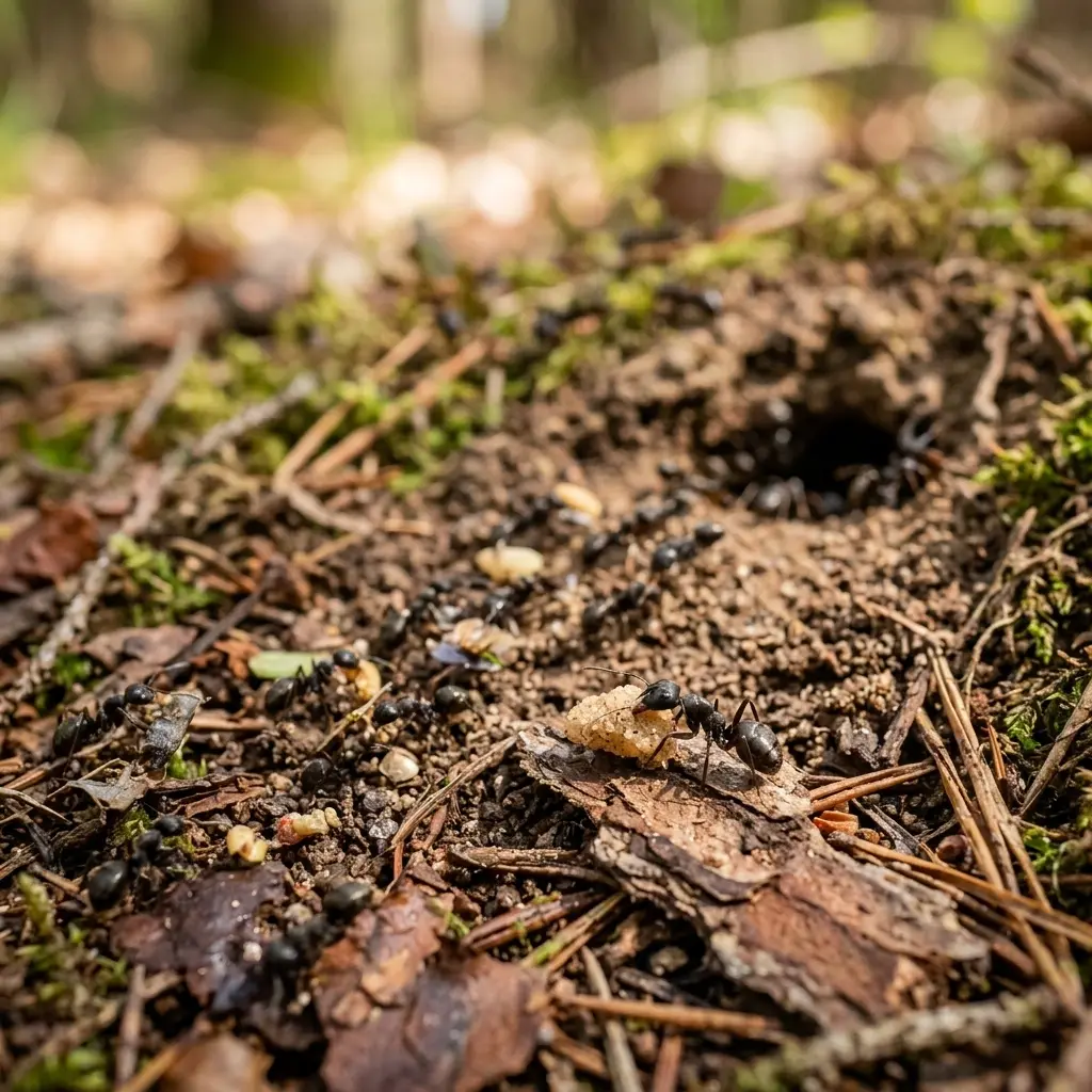 Situations courantes : fourmis dans les cuisines, garages et jardins