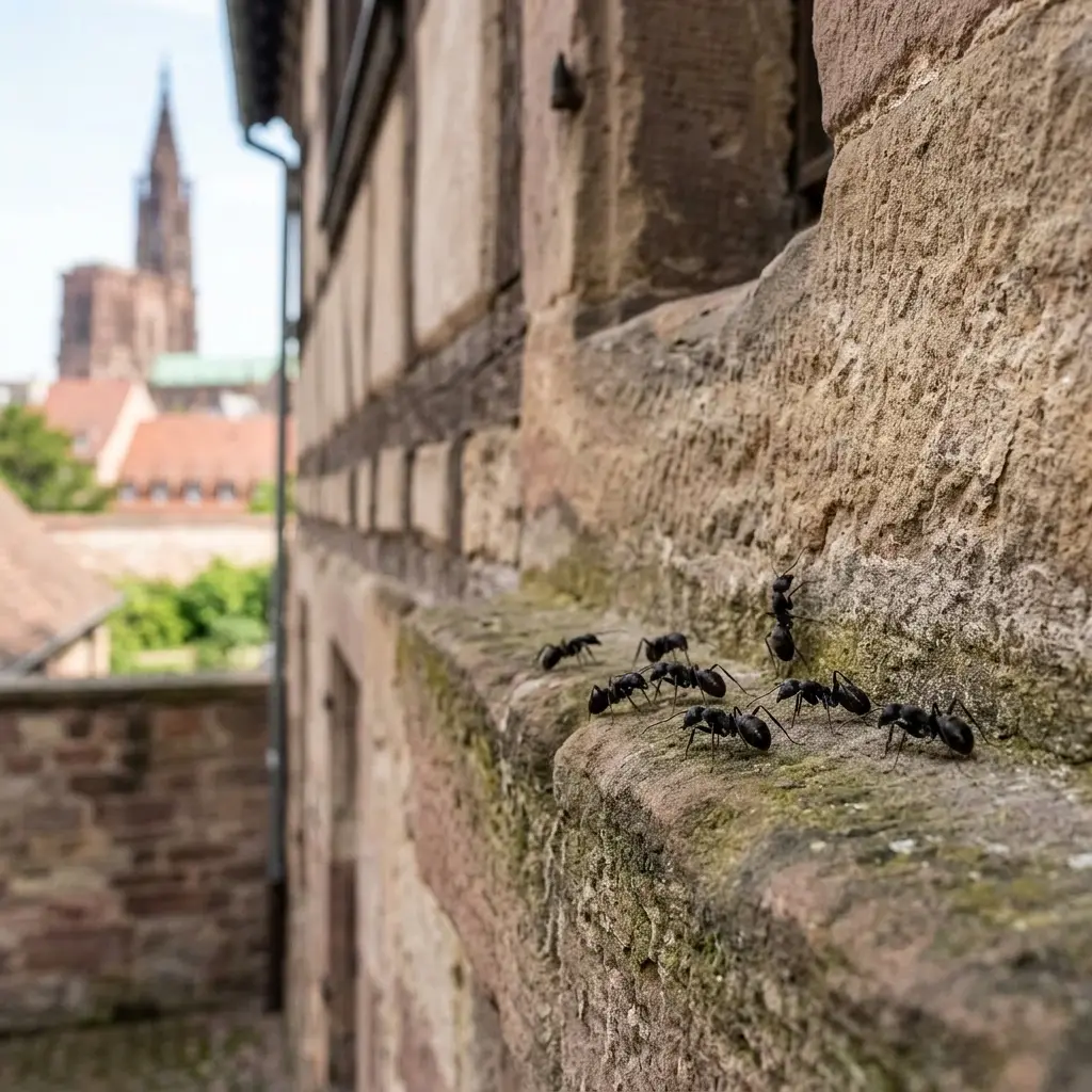 Situations fréquentes : colonnes en cuisine, nids sous terrasse, infiltrations de garage