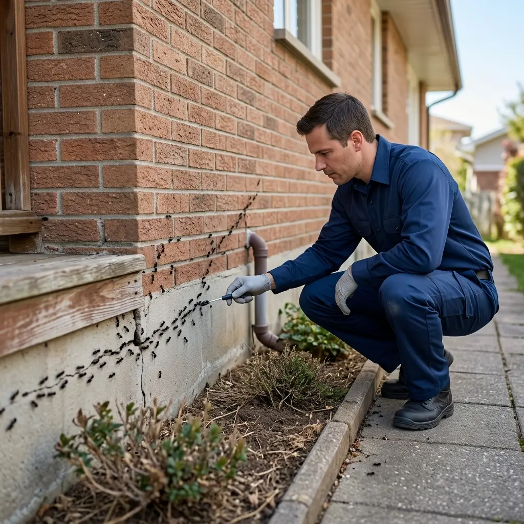 Un traitement radical contre les infestations de fourmis