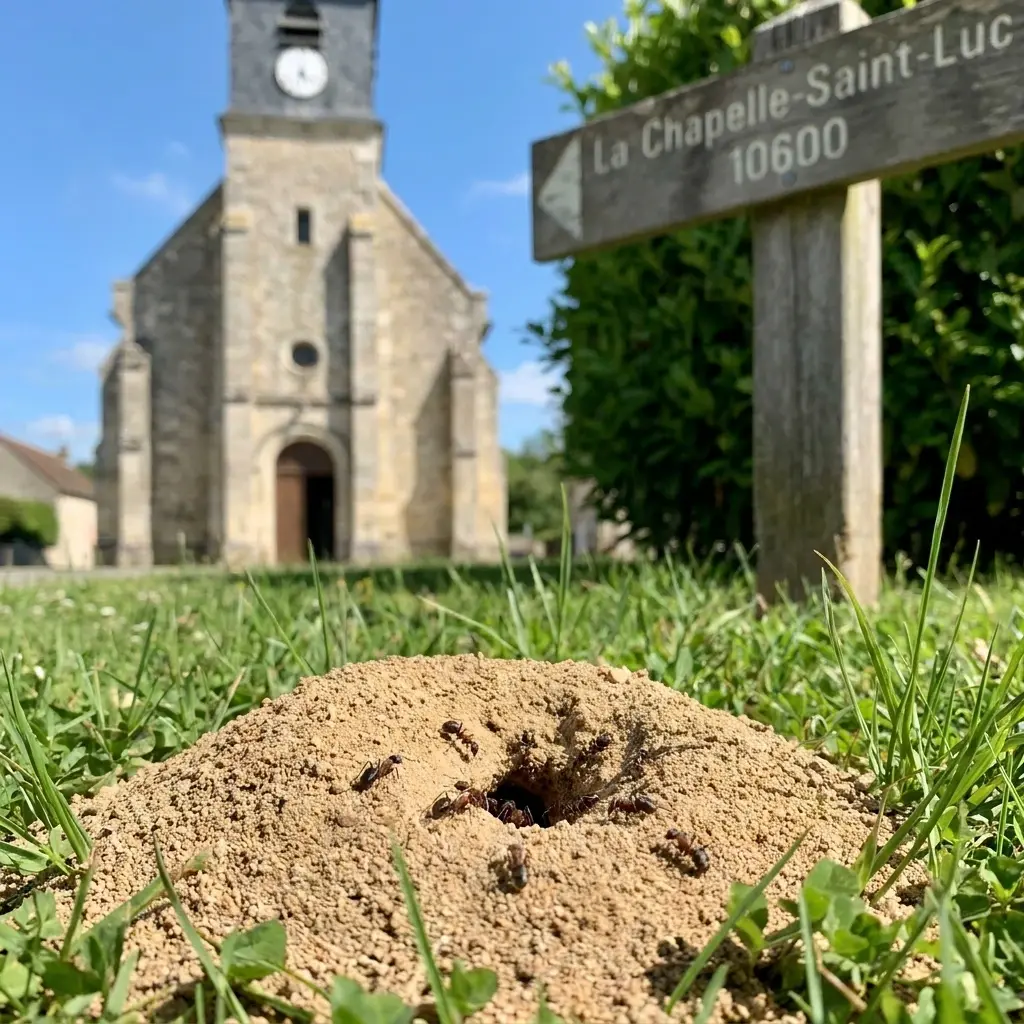 Comment se déroule l'intervention à La Chapelle-Saint-Luc ?