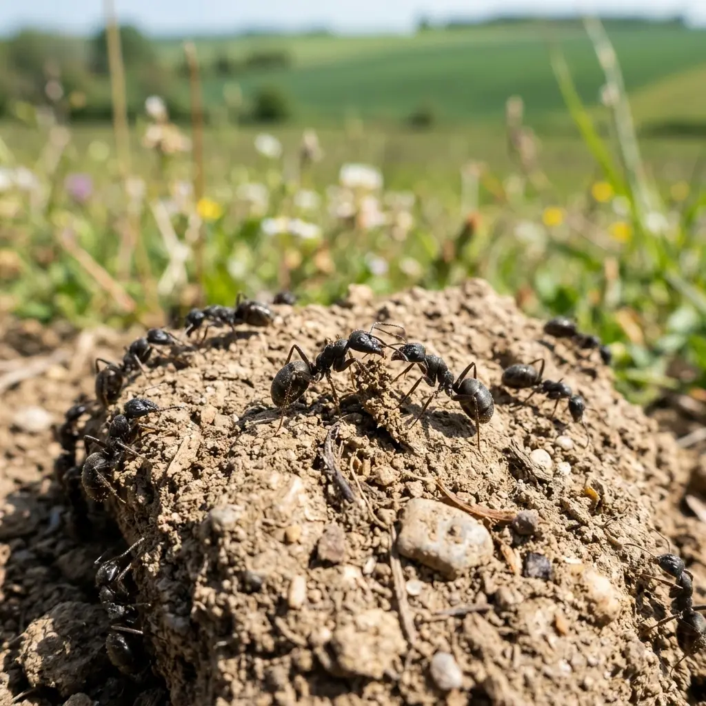 Une solution radicale contre les invasions de fourmis